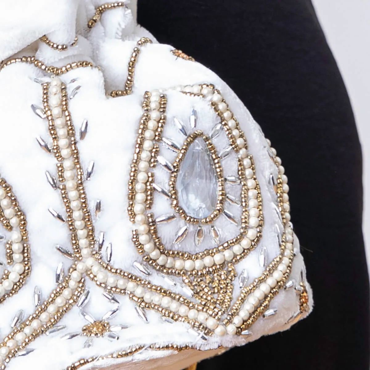 BOLSO BOMBóN  BLANCO