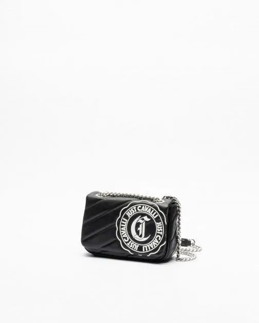 Bolso de hombro Just Cavalli 76RA4BL5 Negro