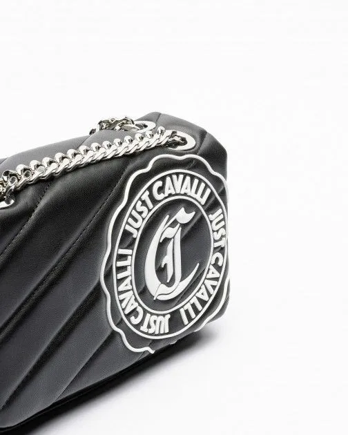 Bolso de hombro Just Cavalli 76RA4BL5 Negro