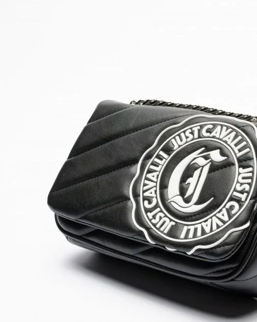 Bolso de hombro Just Cavalli 76RA4BL5 Negro