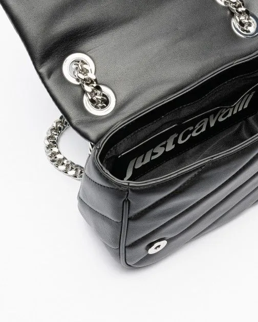 Bolso de hombro Just Cavalli 76RA4BL5 Negro
