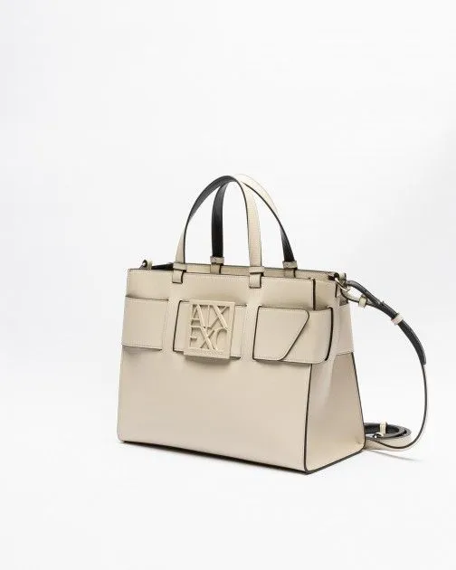 Bolso de mano Armani Exchange 942689 0A874 Beige