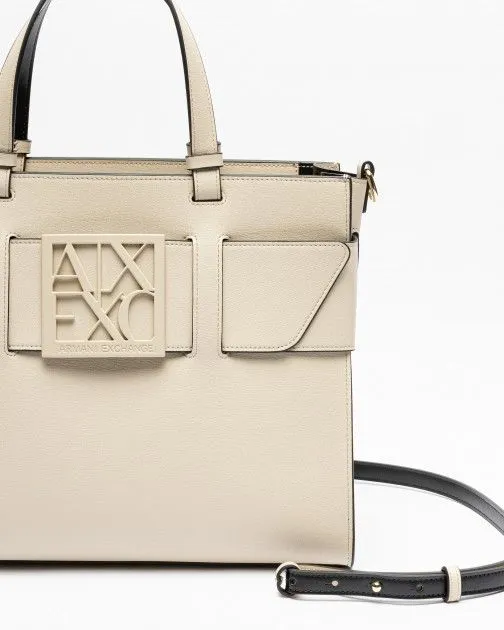 Bolso de mano Armani Exchange 942689 0A874 Beige