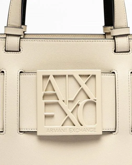 Bolso de mano Armani Exchange 942689 0A874 Beige