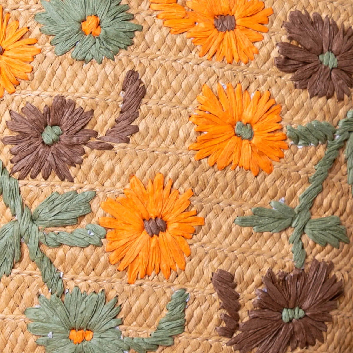 BOLSO FLORETA  NARANJA