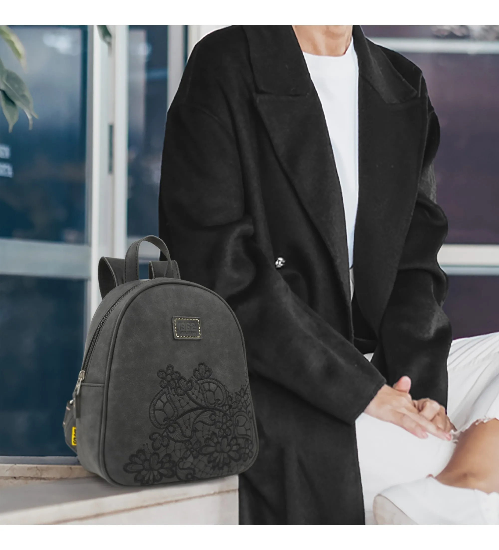 Bolso mochila 319998 negro