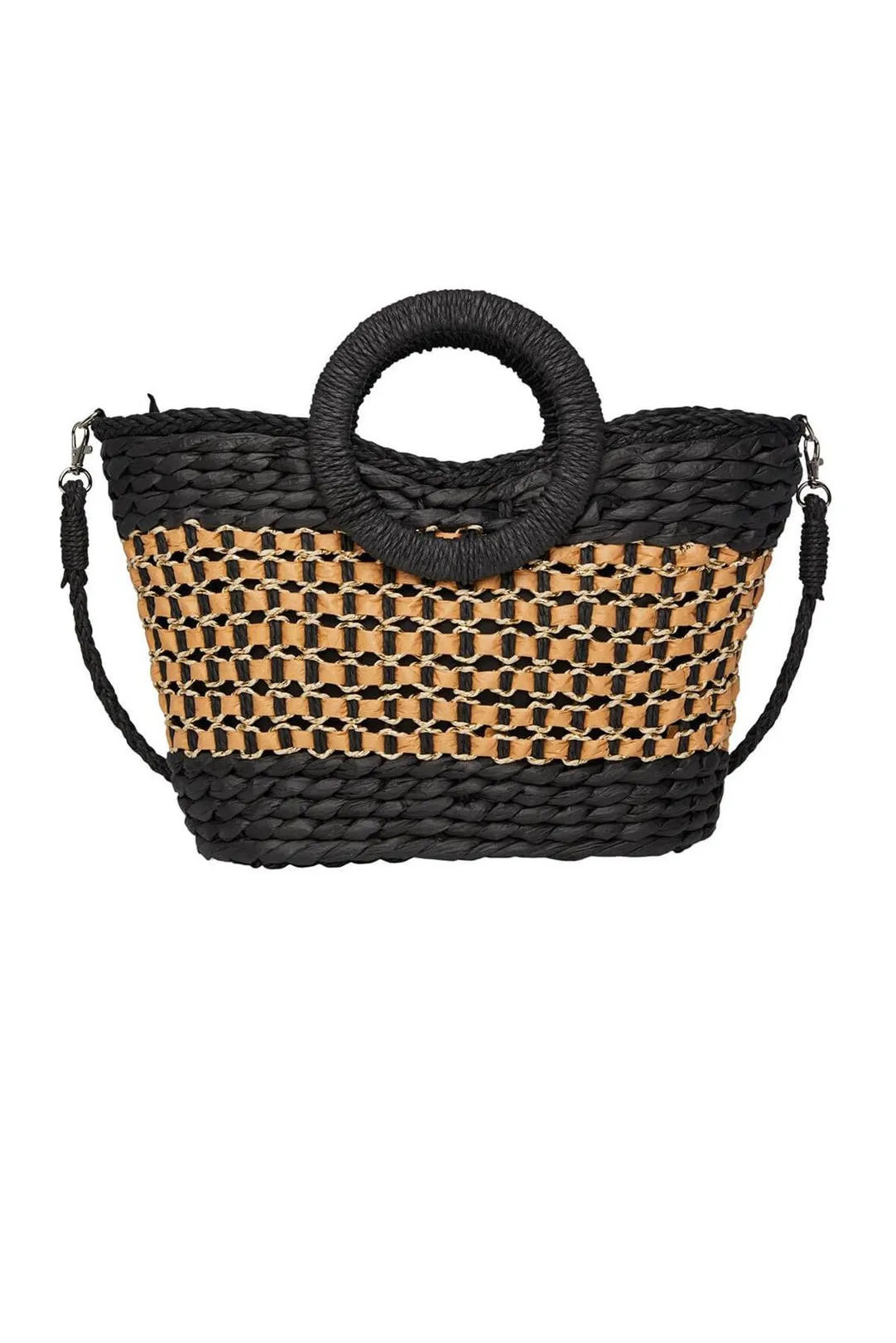 BOLSO RAFIA NEGRO
