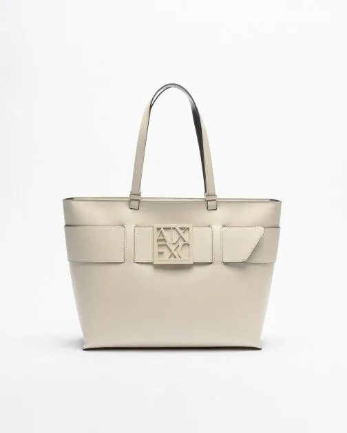 Bolso shopper Armani Exchange 949127 Beige