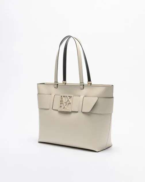 Bolso shopper Armani Exchange 949127 Beige