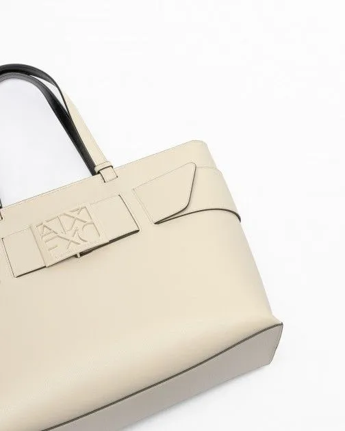 Bolso shopper Armani Exchange 949127 Beige