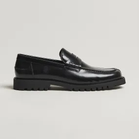 BOSS BLACK Richayl Leather Loafer Black