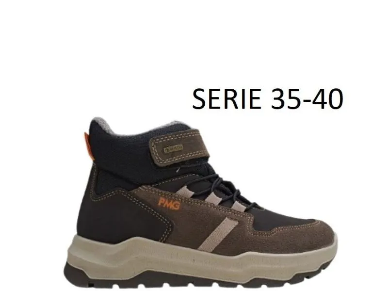 BOTA PARA NIÑO CON GORETEX TÉRMICO PRIMIGI EN COLOR MARRÓN 6889000
