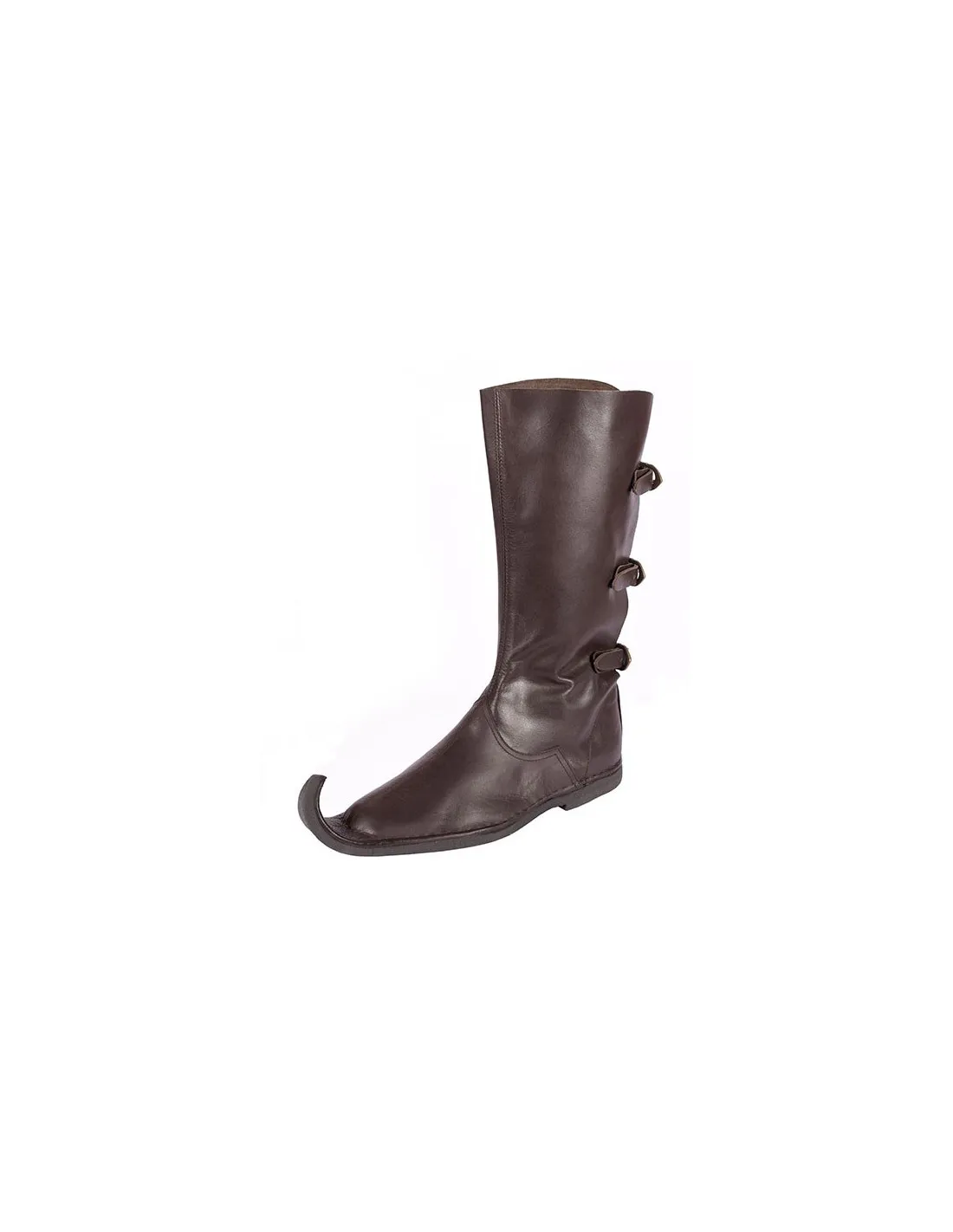 Botas altas de punta, Poulaines