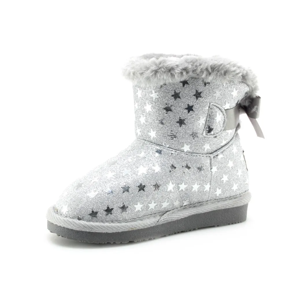 Botas Australianas Osito 14032 Plata stars