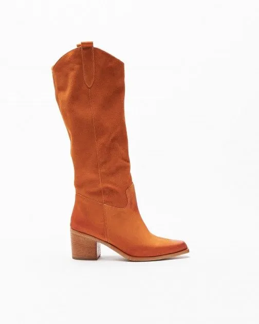 Botas Cowboy PROF Text1 Naranja