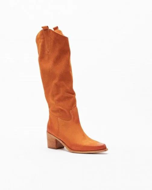 Botas Cowboy PROF Text1 Naranja