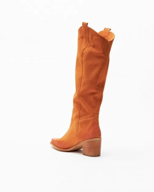 Botas Cowboy PROF Text1 Naranja