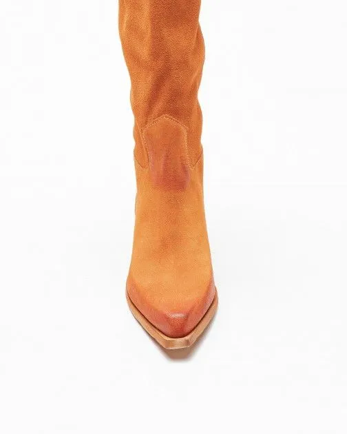 Botas Cowboy PROF Text1 Naranja
