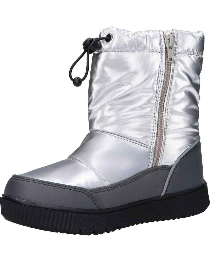 BOTAS DE NIñA Y NIñO KICKERS 83018030 ATLAK 16 ARGENT
