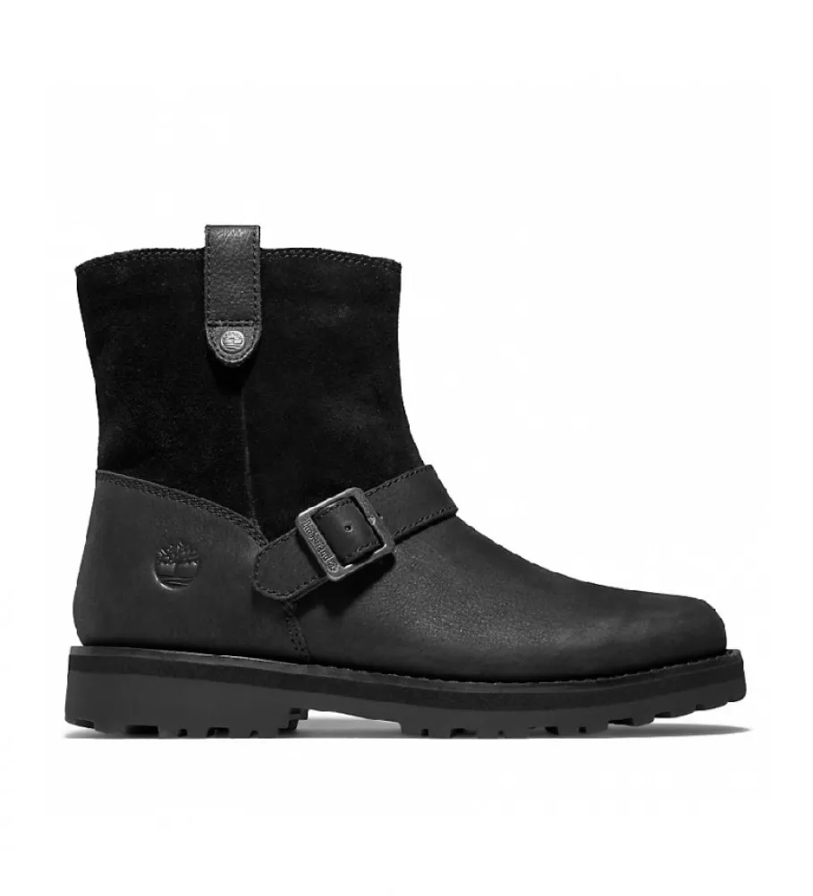 Botas de piel Courma negro