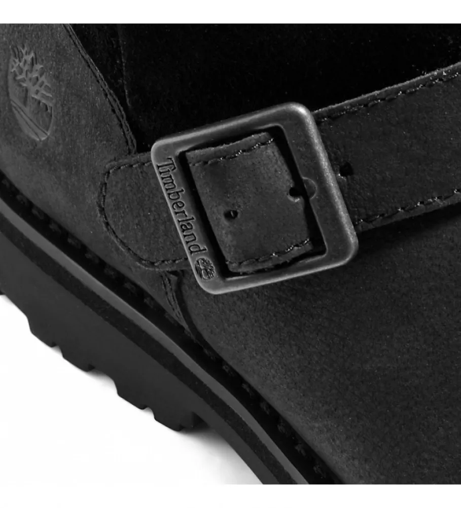 Botas de piel Courma negro