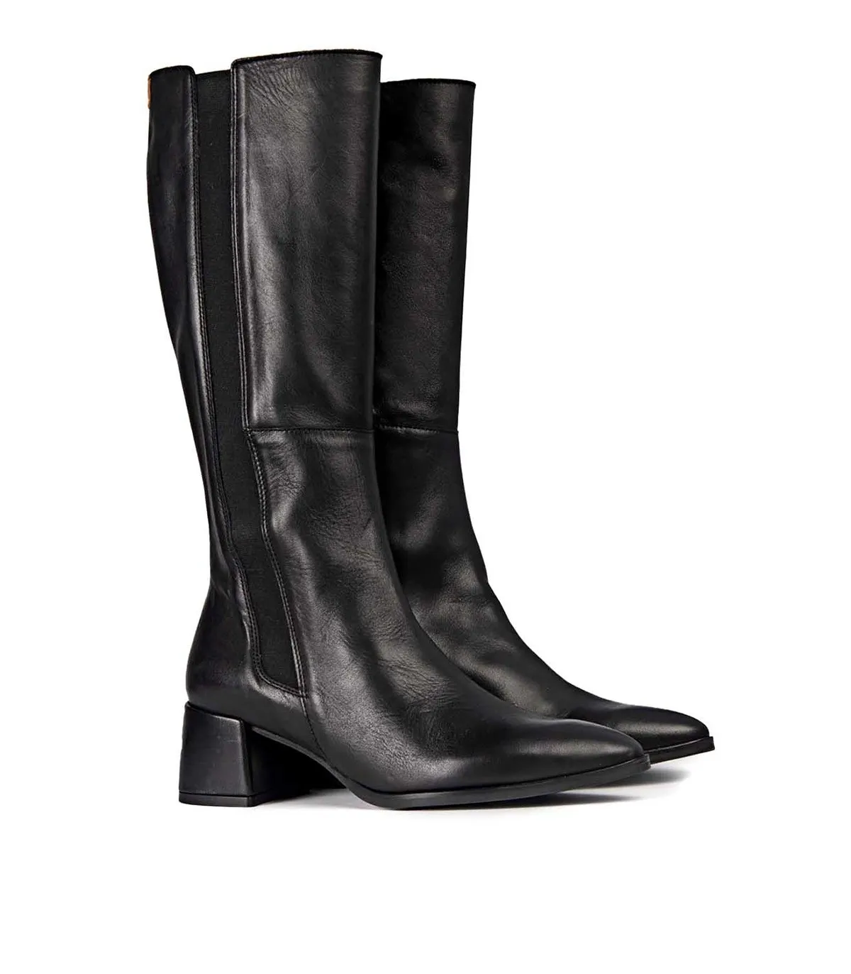 BOTAS MUJER PIEL AYSE NEGRO
