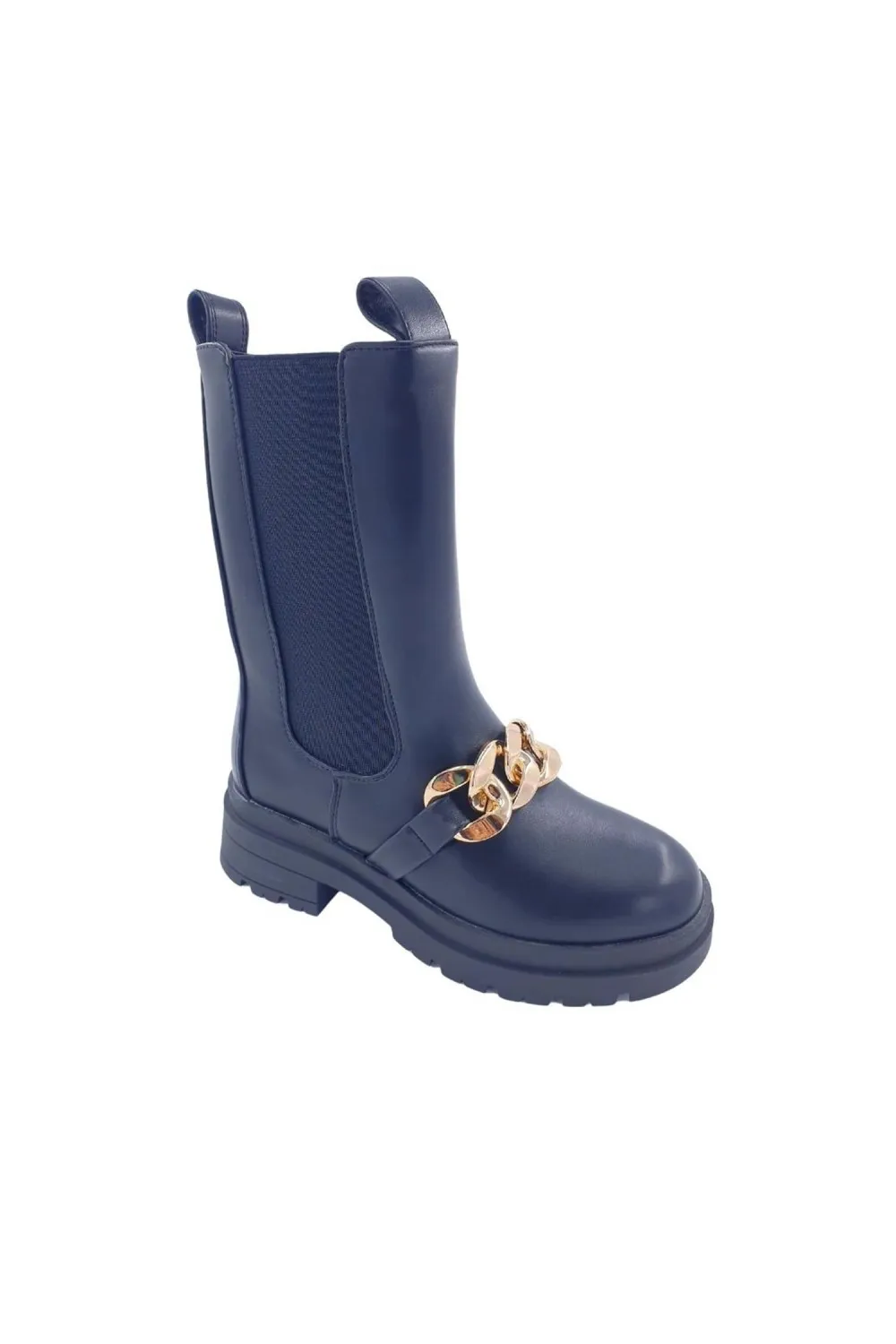 BOTAS MUJER WOMAN NEGRO BC308