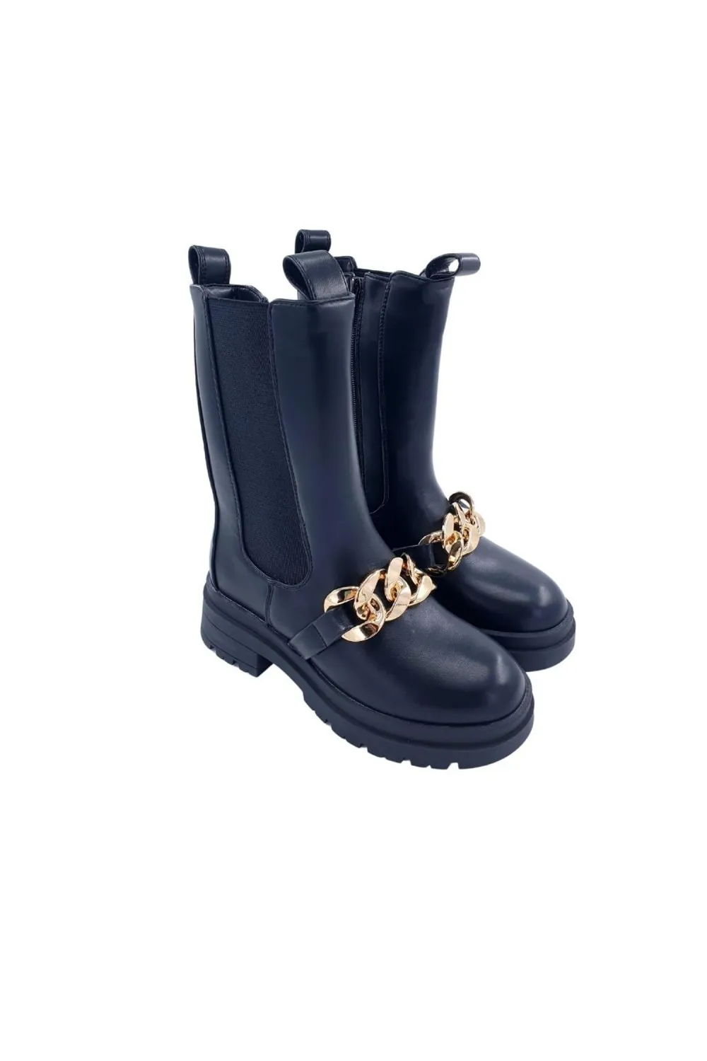 BOTAS MUJER WOMAN NEGRO BC308