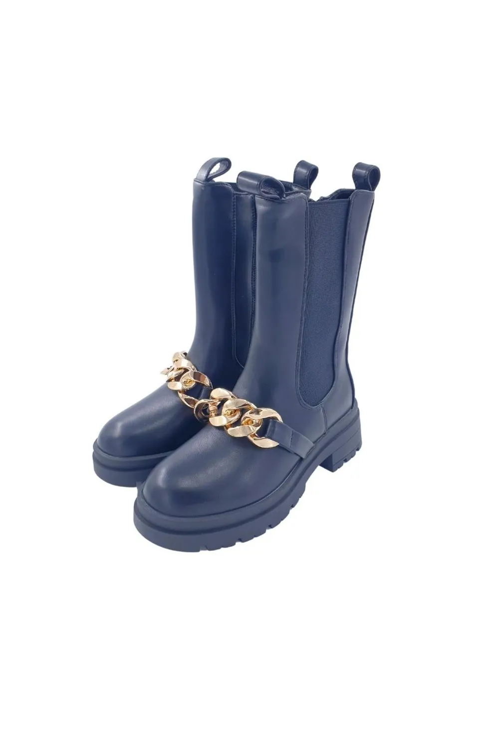 BOTAS MUJER WOMAN NEGRO BC308