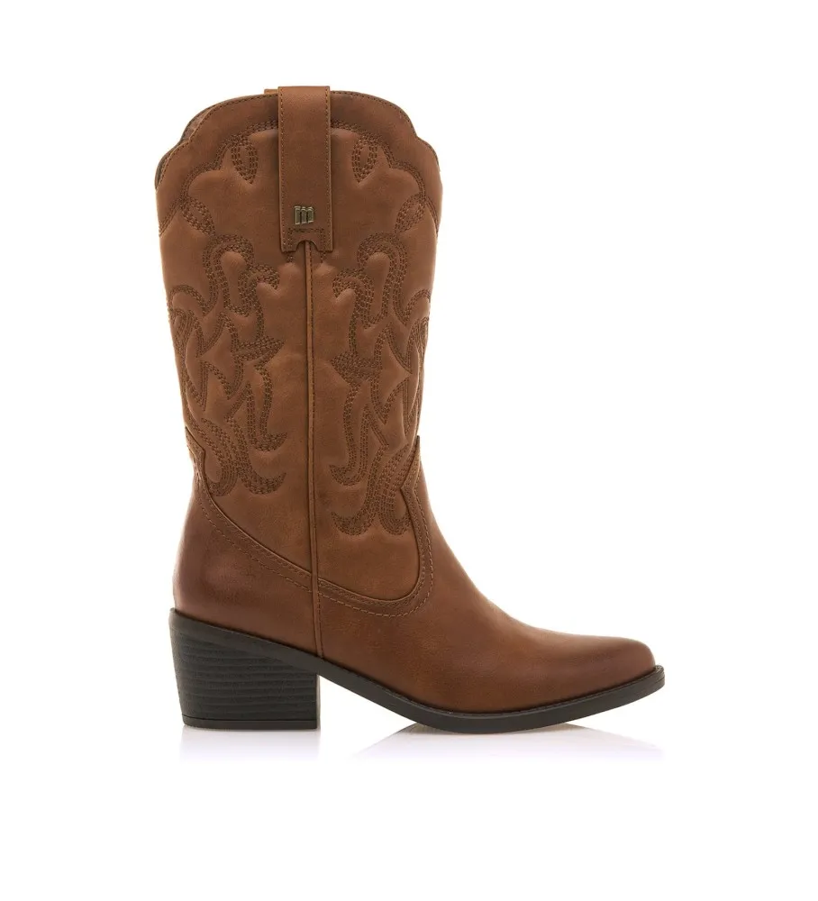 BOTAS TANUBIS MARRóN ALTURA TACóN 6CM