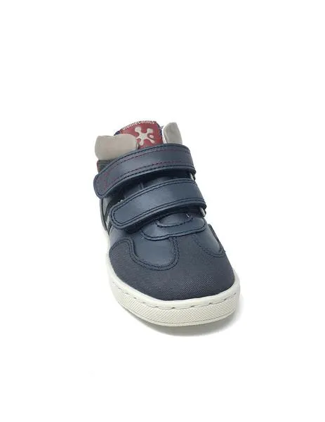 botin azul marino biomecanics