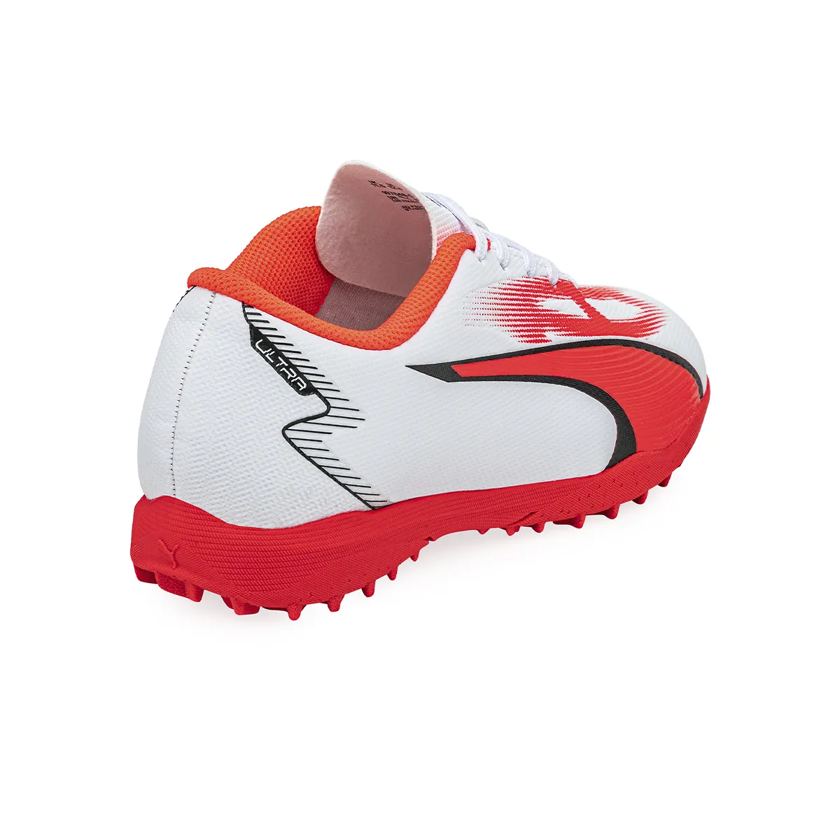 Botines De Futbol Puma Ultra Play TF Niño Niña Blanca