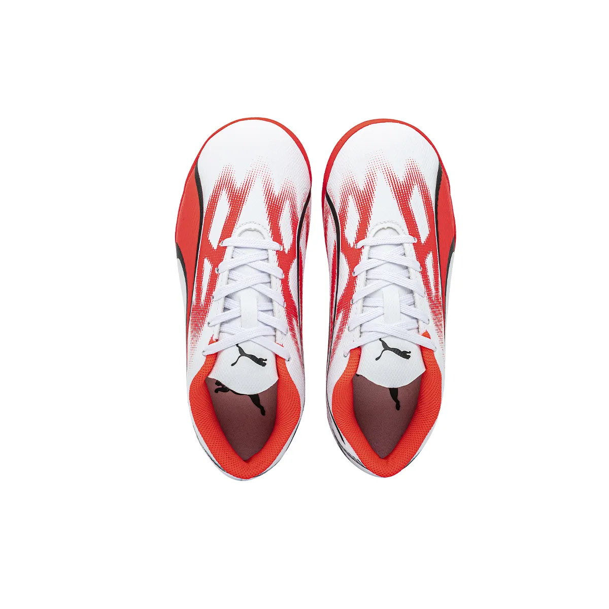 Botines De Futbol Puma Ultra Play TF Niño Niña Blanca