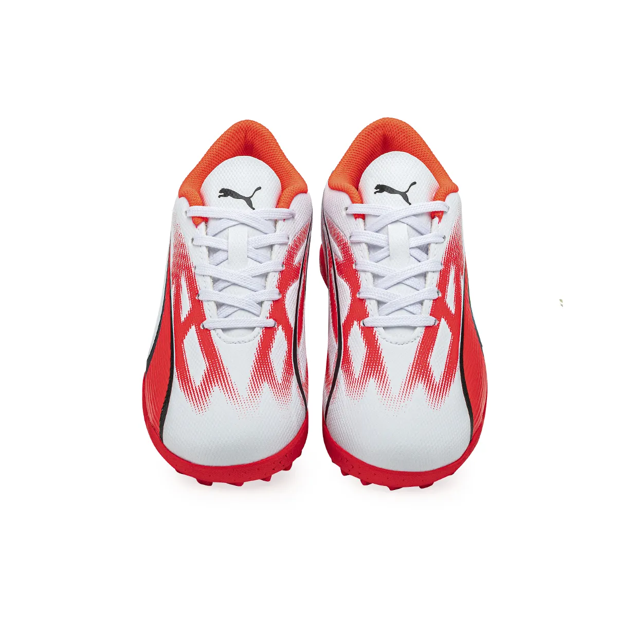Botines De Futbol Puma Ultra Play TF Niño Niña Blanca