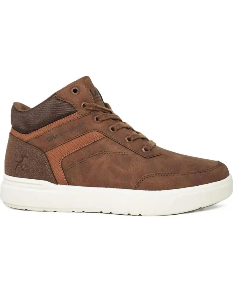 BOTINES LOIS JEANS  DE HOMBRE LOIS BOTIN URBANO CASUAL SUELA A CONTRASTE 64395690  MARRóN
