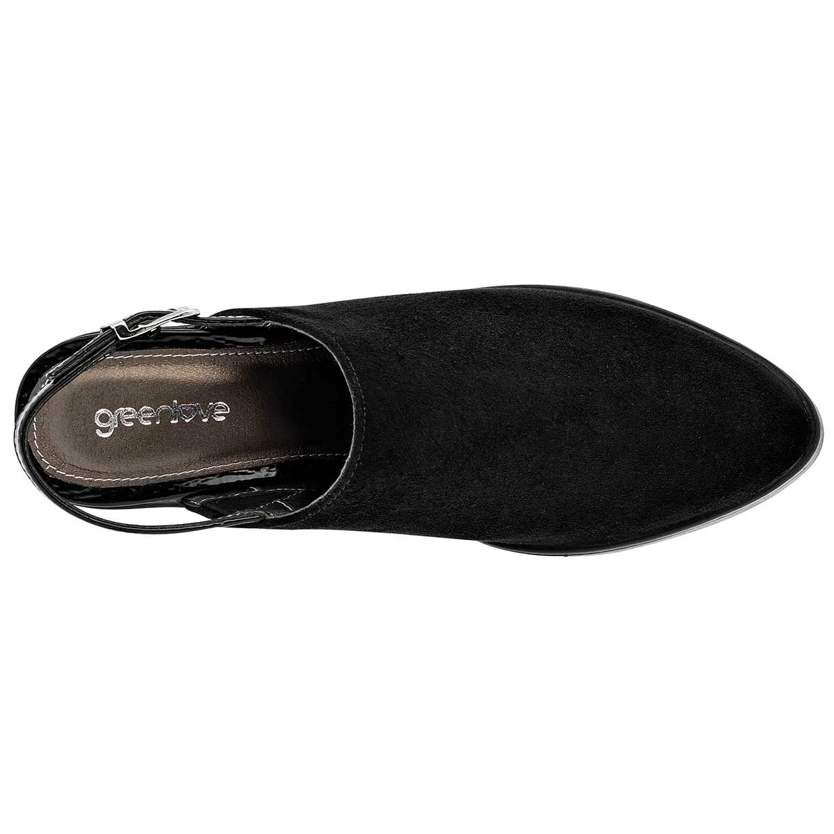 Botín con tacón Exterior Textil Color Negro Para Mujer De RBCOLLECTION
