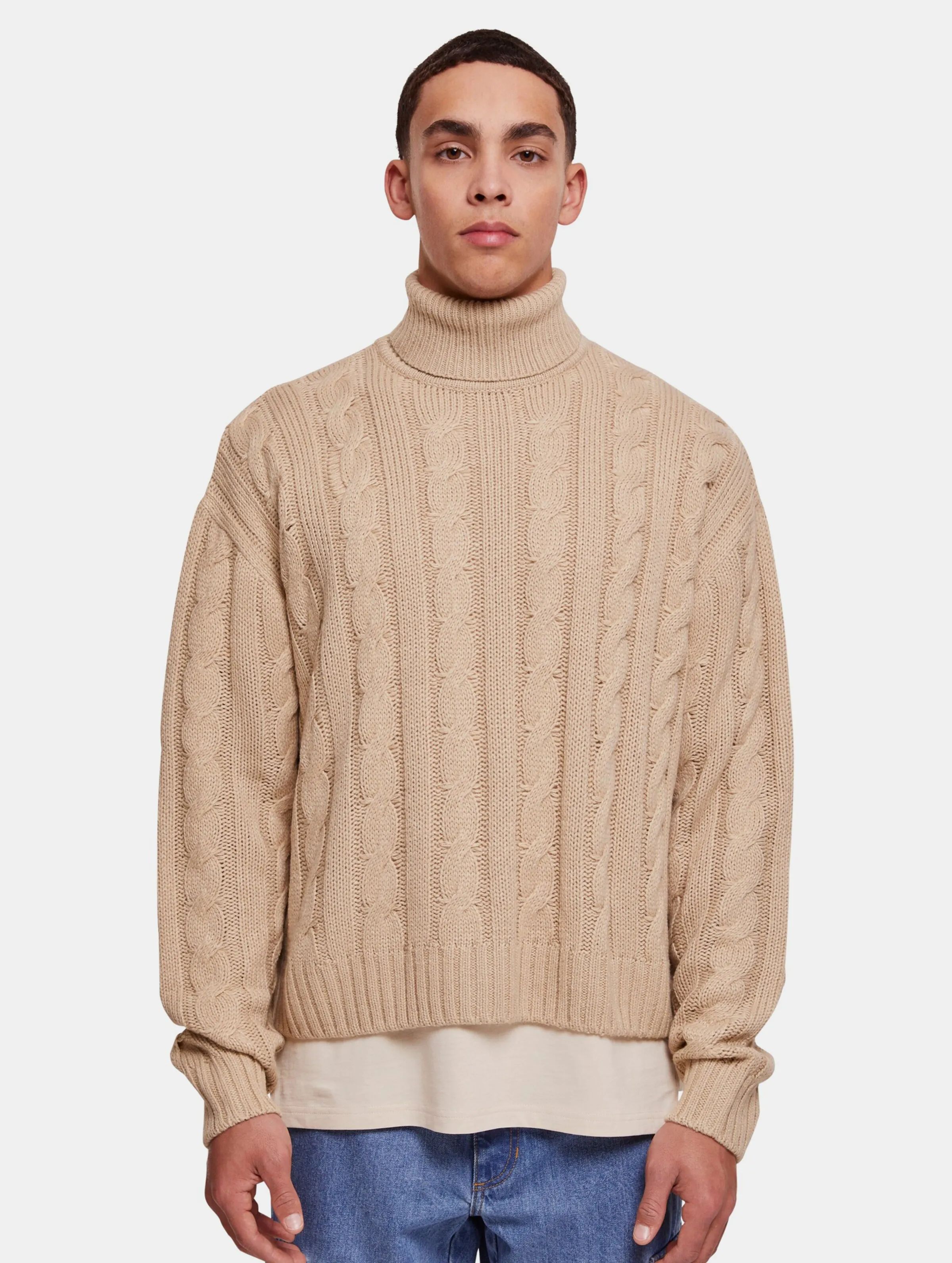 Boxy Roll Neck