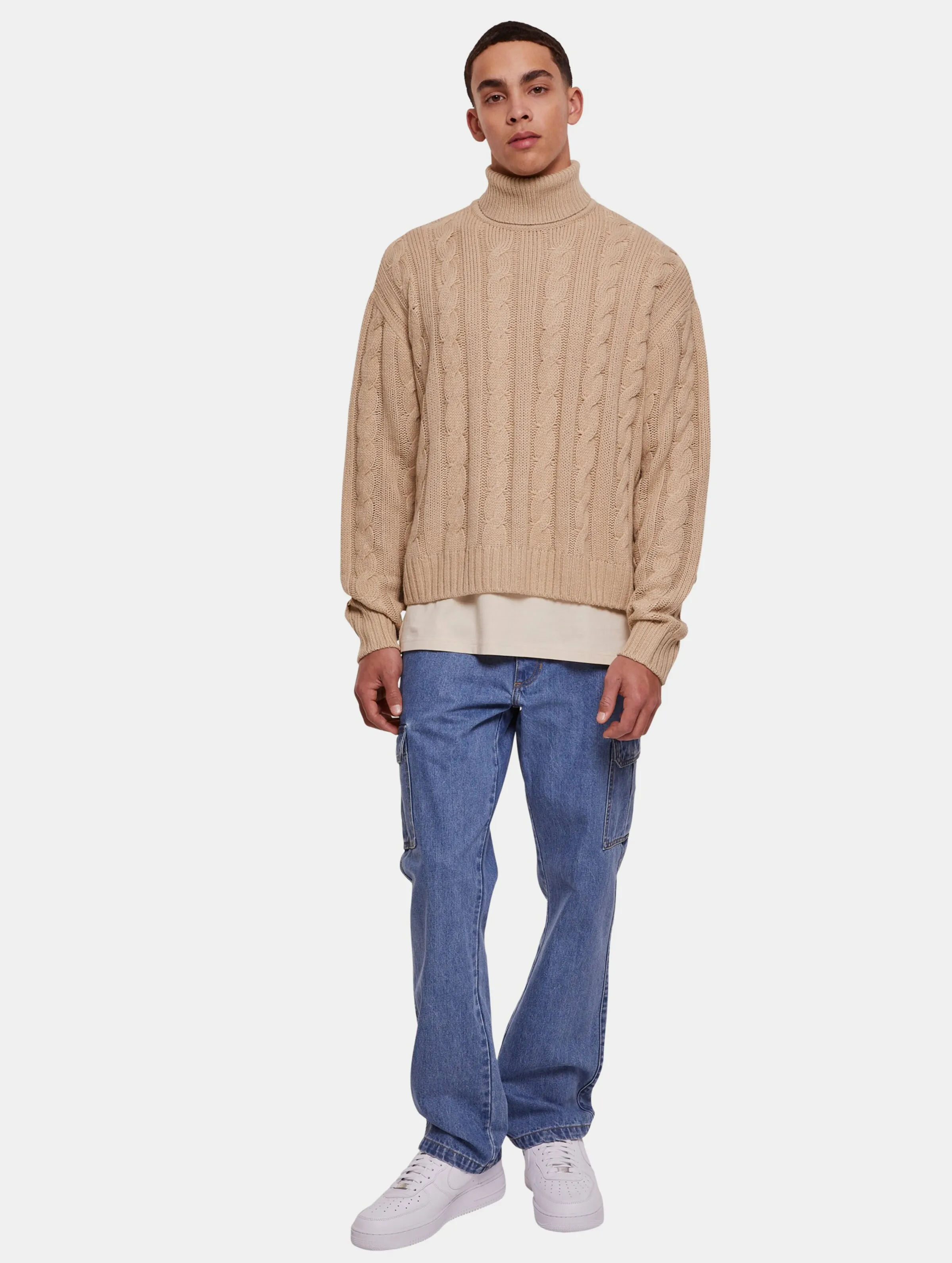 Boxy Roll Neck
