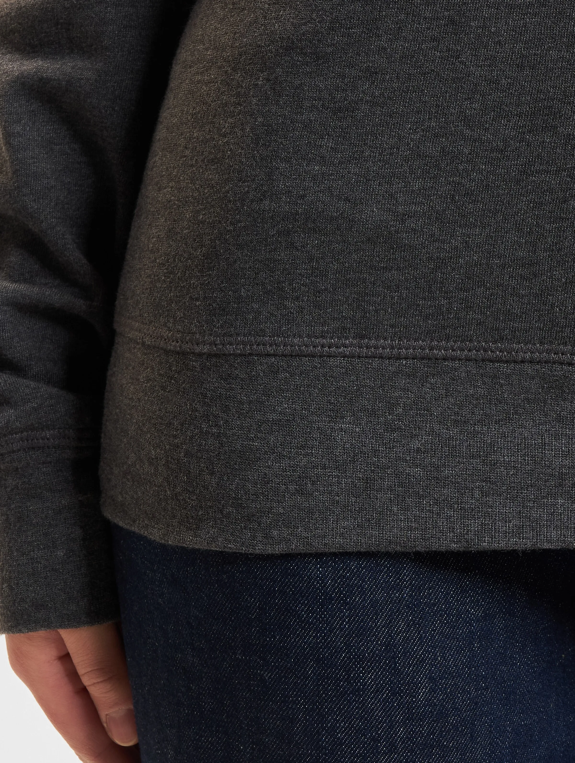 Build Your Brand Build Your Brand Ladies Light Crewneck