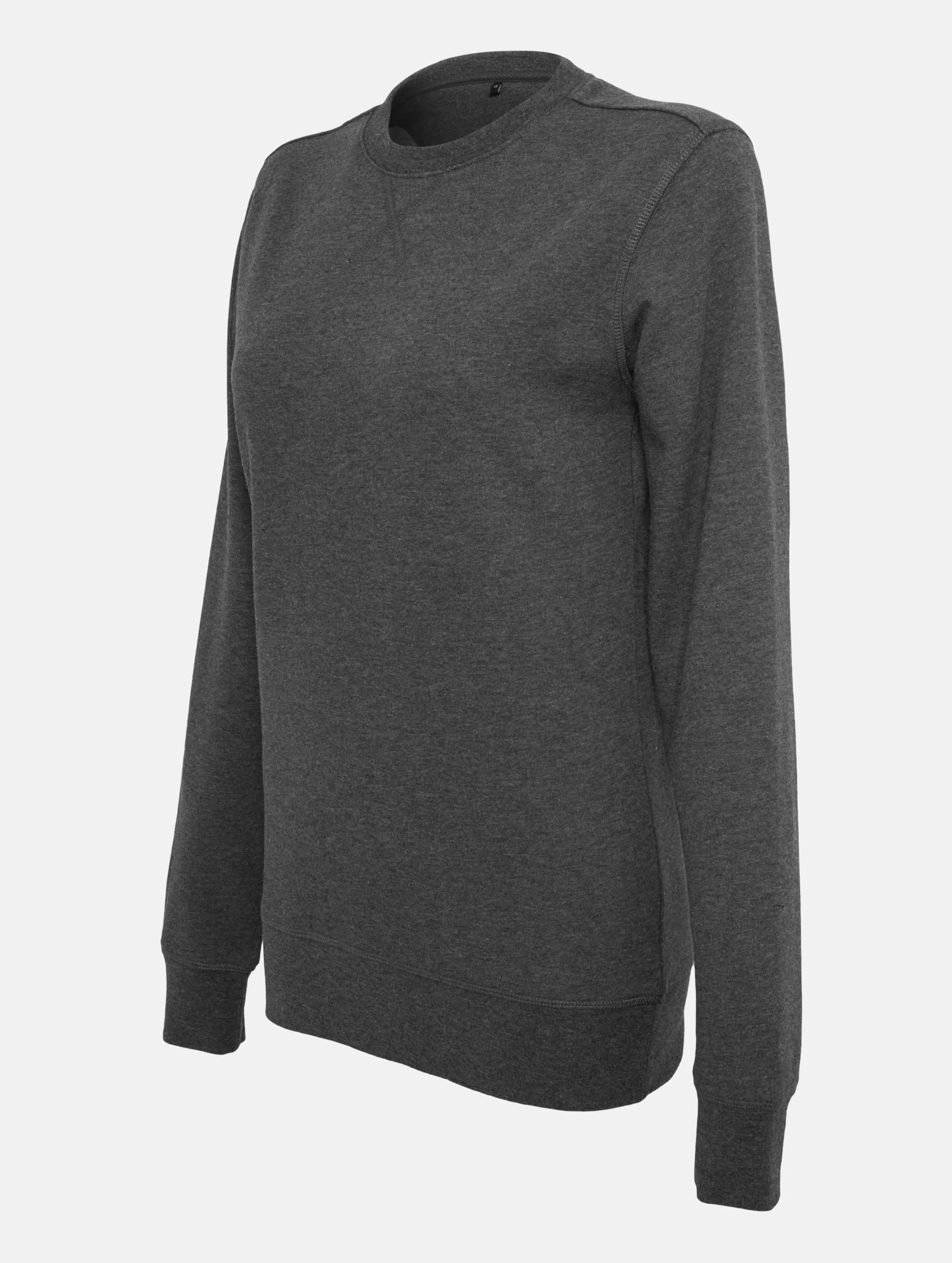 Build Your Brand Build Your Brand Ladies Light Crewneck