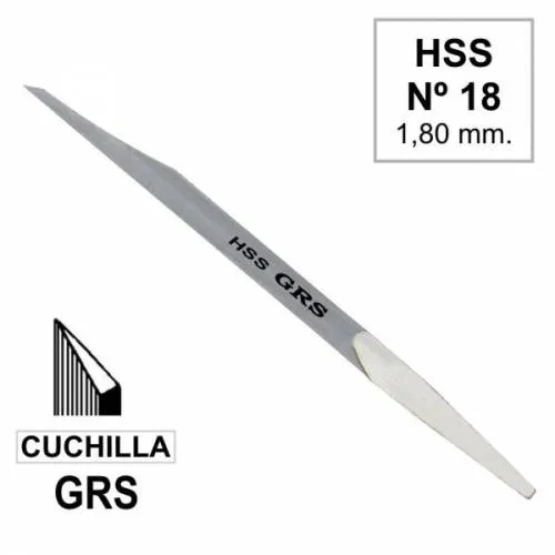 BURIL HSS CUCHILLA N&ORDM; 18, GRS 022670