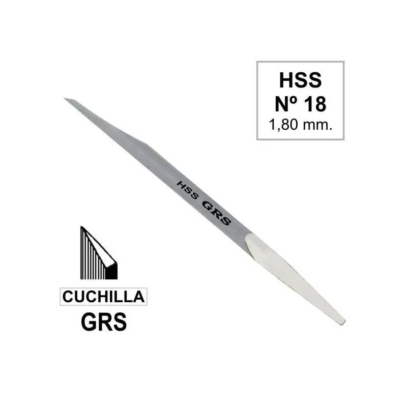 BURIL HSS CUCHILLA N&ORDM; 18, GRS 022670
