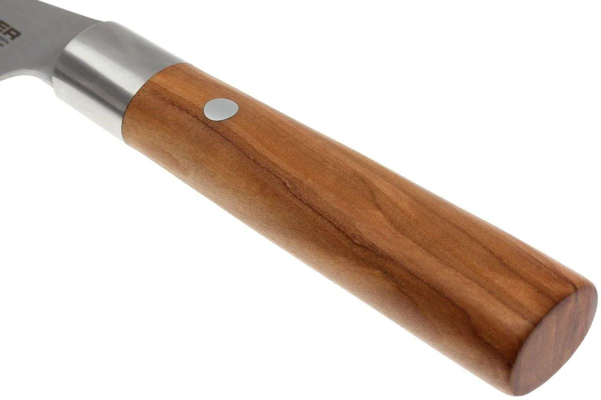 Böker Damast Olive 23,5 cm cuchillo de pan, 130433DAM