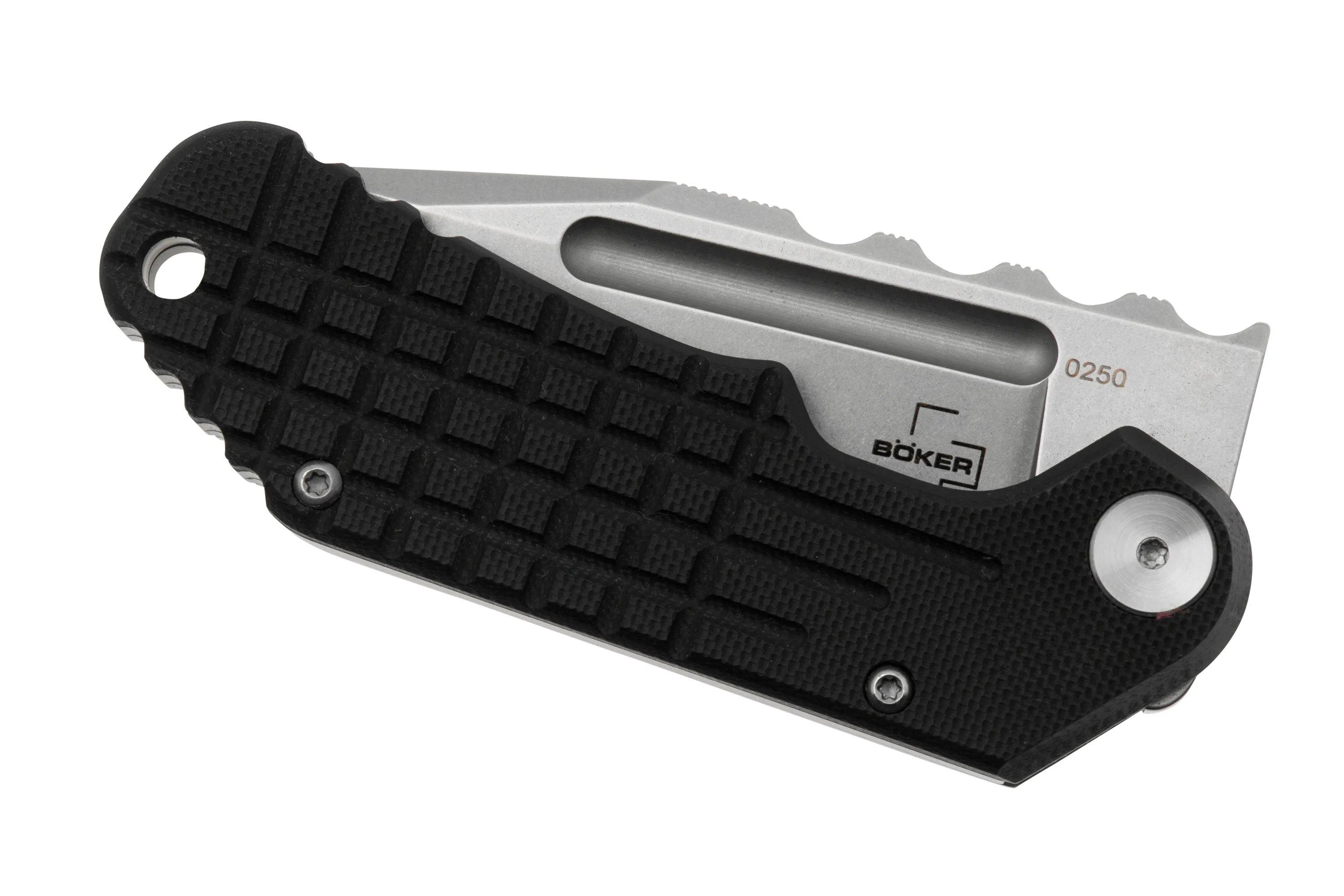 Böker Plus Dvalin Folder Tanto 01BO549, D2, Black G10, navaja