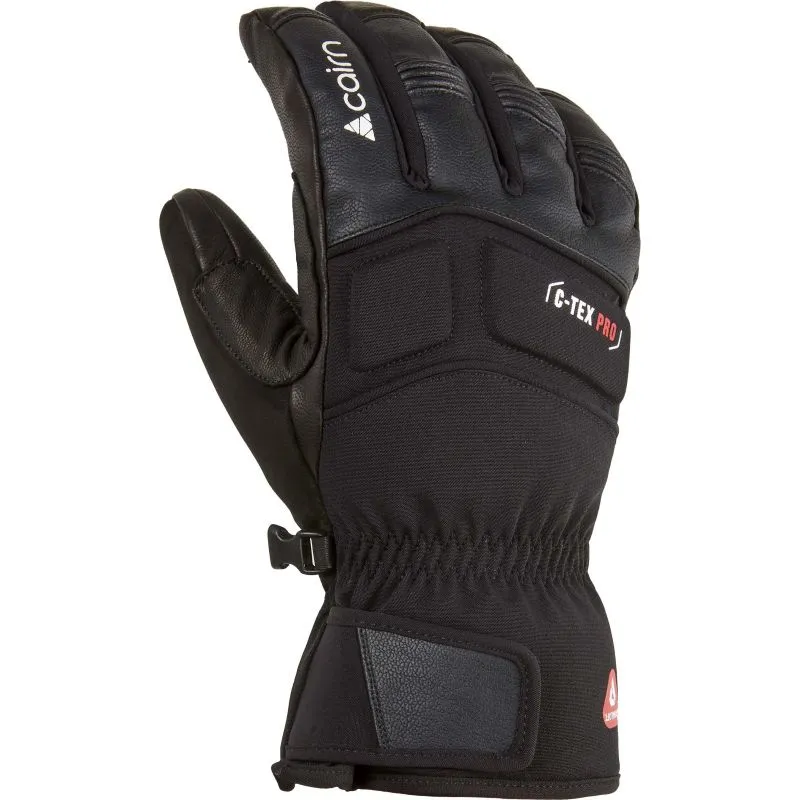 CAIRN NEVADO M CTEX PRO GUANTES DE ESQUí (NEGRO)