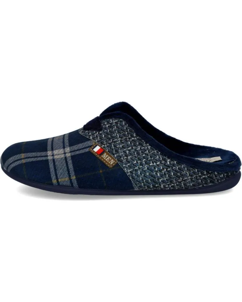 CALZADO DE CASA DE HOMBRE BUBBLE BOBBLE V228 ZAPATILLAS DE CASA HOMBRE AZUL