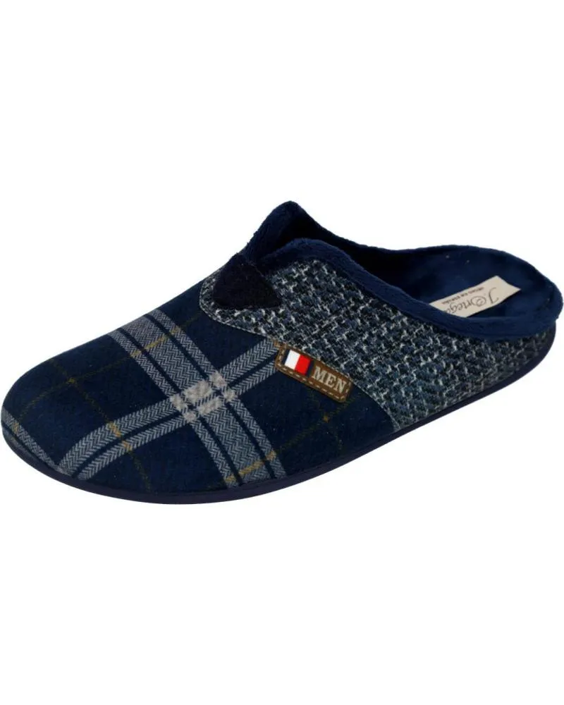CALZADO DE CASA DE HOMBRE BUBBLE BOBBLE V228 ZAPATILLAS DE CASA HOMBRE AZUL