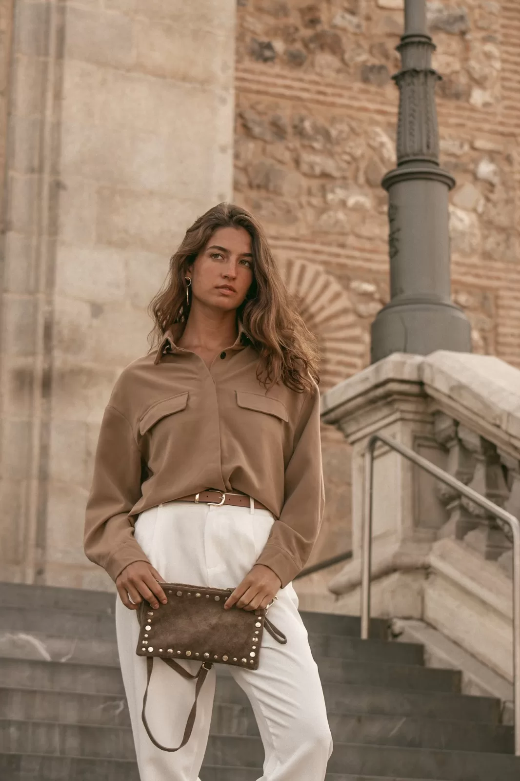 CAMISA CAMEL DESERT