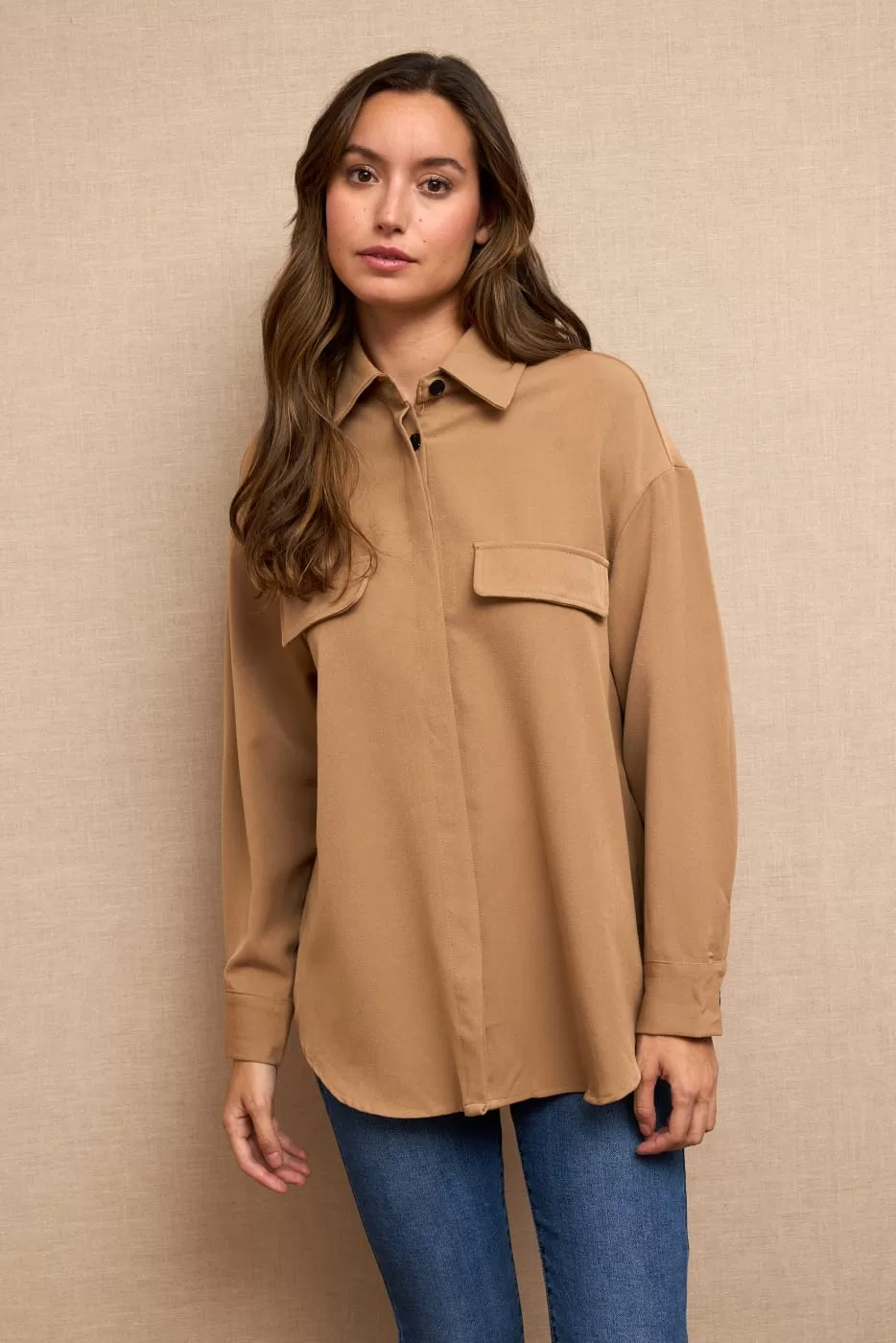 CAMISA CAMEL DESERT