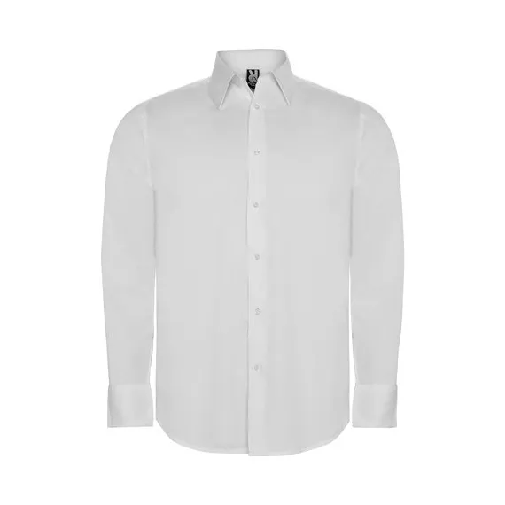 Camisa de tejido stretch manga larga y cuello entretelado MOSCU ROLY